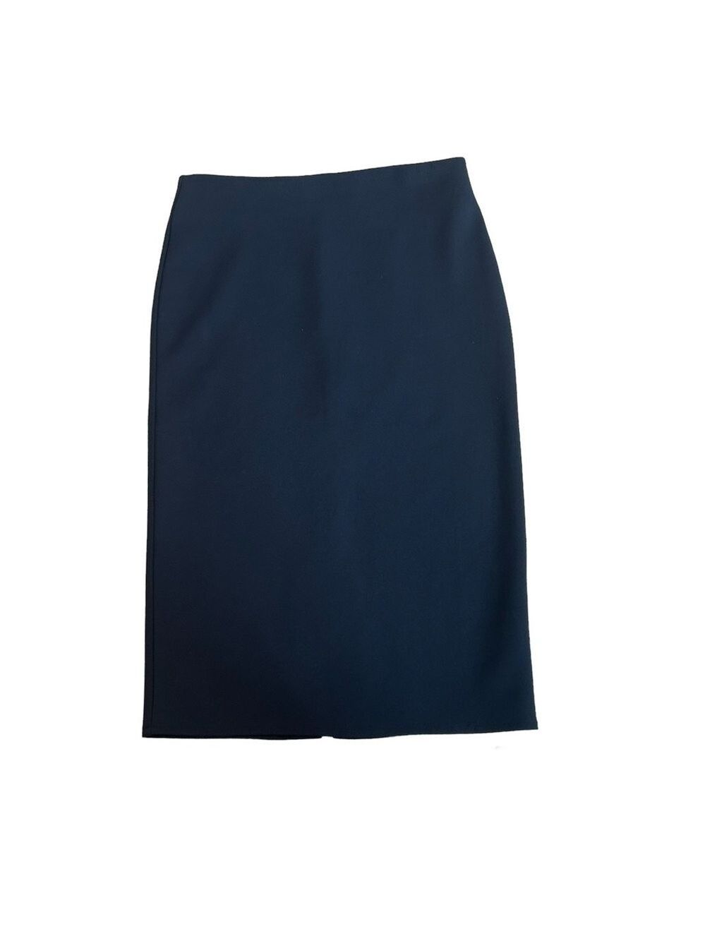 MODCLOTH dark navy blue stretchy pencil skirt Sz M